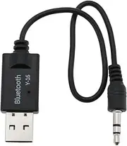 Create idea USB Bluetooth to AUX Cable Receiver 3.5mm in-Line Bluetooth Audio Adapter Compatible with Mini Cooper Gen 2 3 R56 R55 F56 F55 R60