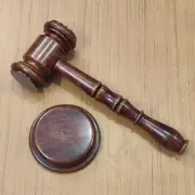 Antique Wood judge gavel hammer German lawyer mallet hammer collectible gift