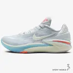 NIKE AIR ZOOM G.T. CUT 2 EP 男鞋 籃球鞋 氣墊 灰 藍【運動世界】DJ6013-402