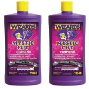 Wizards 11048 Mystic Cut Nano Sphere Technology Compound 32 oz. Bottle (2 Pack)