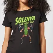 Rick and Morty Solenya Women's T-Shirt - Black
