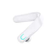 Bluetooth-compatible Earphone Mini Ear Hook IP67 Waterproof Wireless Sports Headset for Mobile Phone - White