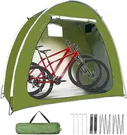 Bike Tent Storage,Windproof Motorcycle Shed | Outdoor Weatherproof Bike Storage Tent with Double Entry for Garden, Lawn, Camping, Backyard