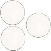 CIMAXIC 3pcs Drum Head Replacement Mute Mesh Skin for Drums Bass Enhancer Overtone Easy Install for Beginners Repairers Drummers Percussionists