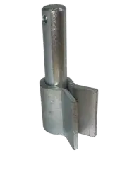 1x WELD ON MALE 20mm LONG PIN Blue Zinc - Standard Angle Hinge Gate Fence