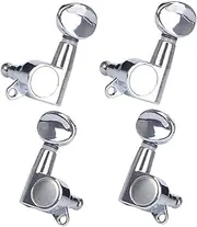HAMPPLIES 4Pcs Ukulele Machine Tuning Pegs Closed Gear Knobs Durable Easy Installation for Ukulele Maintenance for Enthusiasts and Beginners
