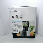 Canoly JE-75B 50RPM Cold Pressed Masticating Juicer BPA Free Low Noise Copper