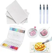 Magic Puffy Paint, 3d Drawing Magic Canvas Sponge, Foam Texture Painting Paper, Magics Puffy Paint Kit, Magics Foam Texture Painting (10 Rectangle)