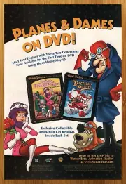 2005 Perils of Penelope Pitstop/Dastardly & Muttley Print Ad/Poster DVD Wall Art