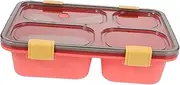 Mikinona for Boys and Girls Adults Leakproof Compartment Lunch Box Microwave Safe Food Containers Portable for School Work Camping