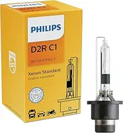 Philips D2R Standard Xenon HID Headlight Bulb, 1 Pack