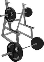 Squat Rack Pen Holder for Desk,Barbell Rack Pen Holder Mini Squat Rack Ornaments with Weights & Barbells,Mini Barbell Rack for Office Gym heme Decorations Fun Desk Accessories