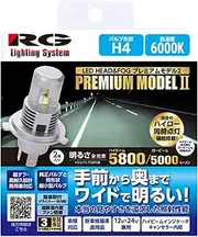 Racing Gear (RACING GEAR)/LED H4 12/24V 6000K Model Number: RGH-P973