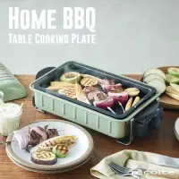 在飛比找博客來優惠-recolte 日本麗克特 Home BBQ 電烤盤貝殼綠