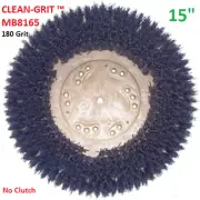 Malish blue Brush,15", Clean-GRIT ™, 180-Grit MB8165 No Clutch