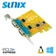 SUNIX PCIe 2埠 RS-232擴充卡 (SER6437A)