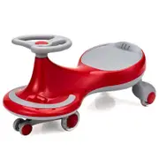 Costway Kids Wiggle Scooter Red