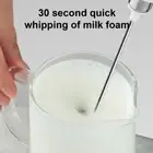Kitchen Powerful Milk Frother Wand Handheld Drink Mixer Electric Whisk Foam