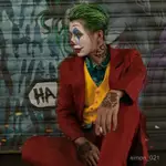 【靜悅坊】JOKER傑崑菲尼剋斯COS服小醜西裝COSPLAY萬聖節舞臺錶演服四件套 AM1Q