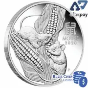 2020 $1 Australian Lunar Series III Year of the Mouse 1oz Silver Proof Coin