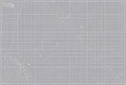Cutting Mat A1 Gray, Self Healing Cutting Mat 36 X 24 INCH, 5-Ply Craft Mat Gray