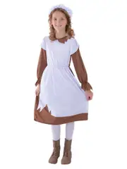 Poor Victorian Girls Costume