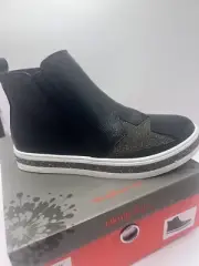 Taking Shape Sz 42 New In Box Star Inside Faux Leather Zip Up Flat Ankle Boot