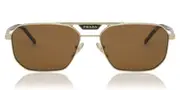 Prada PR 58YS Polarized ZVN5Y1 Men Sunglasses