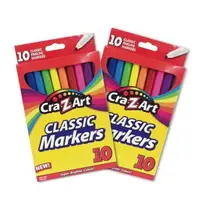 在飛比找森森購物網優惠-【美國Cra-Z-Art】10色可水洗彩色筆(極細款)