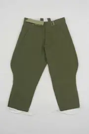 WWII German DAK/Tropical Afrikakorps officer olivebrown breeches XS/30