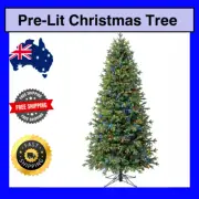 NEW Slim Pre-Lit Aspen Micro Dot LED Christmas Tree 2M 5 Light Effects Green AUS