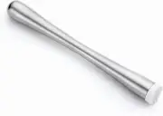 TableCraft H4258 Stainless Steel Muddler With Plastic Tip, 8 3/4"