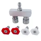 Sleek Design Stainless Steel Quick Connect Dual Sprayer up to 5000 PSI