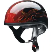 Z1R CC Beanie Hellfire Helmet Red (Sm, Black Red)