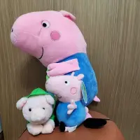 在飛比找蝦皮購物優惠-粉紅豬 60cm+20cm（超值組）娃娃玩偶