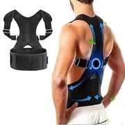 Adjustable Double Pull Strap Shoulder Spine Support Belt Lumbar Posture Correction Men Women Orthopedic Upper Back Brace Corset
