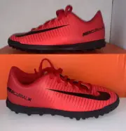 Nike Junior MercurialX Vortex III Turf soccer shoe Red/ Black 831954 616