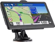 Car Truck GPS Navigation 7 Inch Touch Screen 2023 Maps Spoken Direction