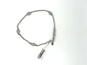 Harley Davidson Shields Anklet Silver Adjustable 9" to 10"