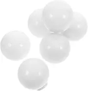 TOPPERFUN Round Led Cover 6 Pack Light Diffuser Fog Globe Lampshade Pc Material Easy Install for Led Bulbs Suitable for Light Distribution