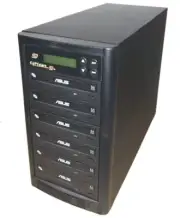 Copystars 1TB Hard drive To 6 Burner SATA CD DVD Duplicator Copier Tower