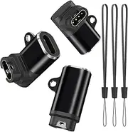Pack of 3 USB C to Watch Charging Adapter, USB C Charging Cable Adapter for Vivoactive 5 4 3 3S 4S, Venu Sq/Sq 2 / Venu2 / Venu 2 Plus, Forerunner 55/165/255, Portable Charger