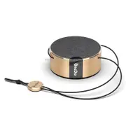 Oneder V12 Mini Wireless Bluetooth Speaker With Lanyard Support Hands-Free(Gold)