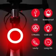 Bicycle Taillight Multi Lighting Modes USB Rechargeable Led Bike Light Flash Tai