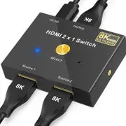 1Mii H2Pro Two In One Out 8K HDMI Switch 4k@120hz Splitter