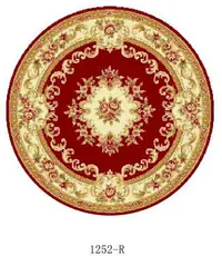 在飛比找Yahoo!奇摩拍賣優惠-【范登伯格 】皇爵64萬針高密度立體剪花織造歐式進口圓形地毯