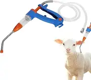 Automatic Livestock Syringe | 20ml Dose injector Syringe,Veterinary Injector Syringe for Livestock Cattle Chicken Sheep , Livestock Syringe Injector