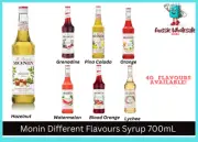 Monin Different Flavours Syrup 700mL AU FREE DELIVERY