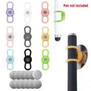 Magnetic Removable Pen Clip, Creative Stationery Pen Holder Pen Ring for Markers