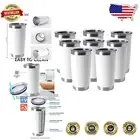 8 Pack of 20oz Double Wall Vacuum Insulated Mugs - Perfect for Hot & Cold Drinks